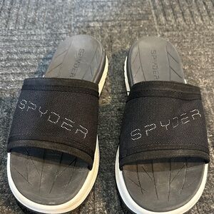 Spyder Women's Black Slide Sandals